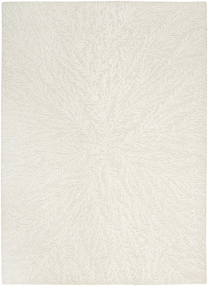 Michael Amini Ma30 Star SMR03 Ivory Contemporary Hand Tufted Rug