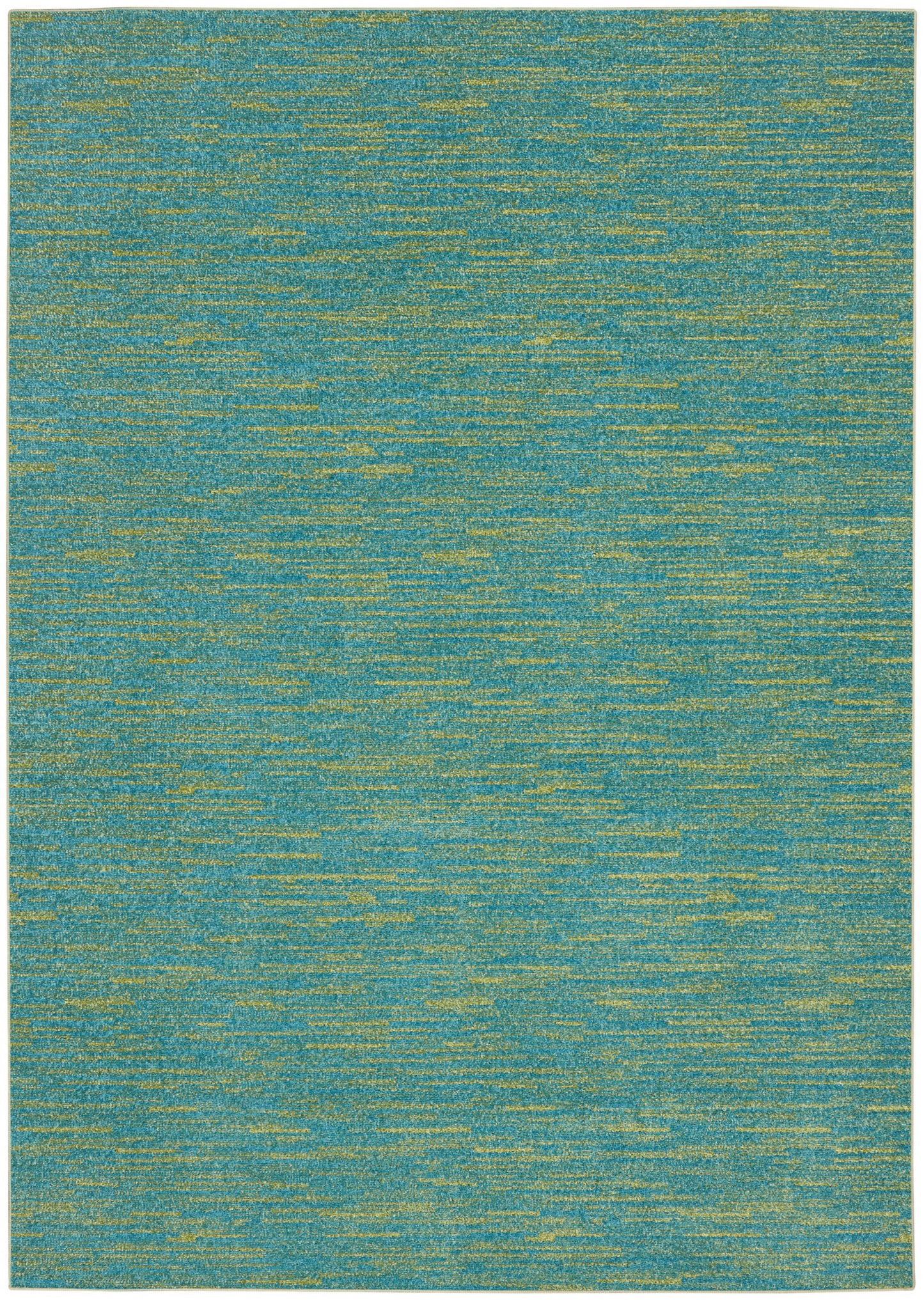 Nourison Home Nourison Essentials NRE01 Blue Green Contemporary Power-loomed Rug
