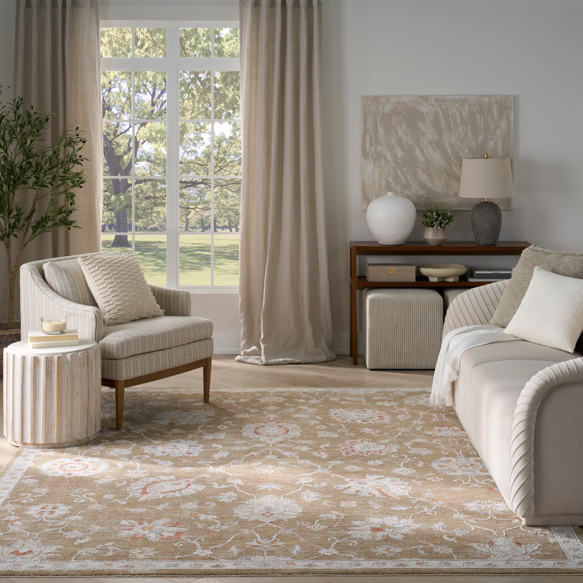 Nourison Home Infinite  Mocha  Traditional