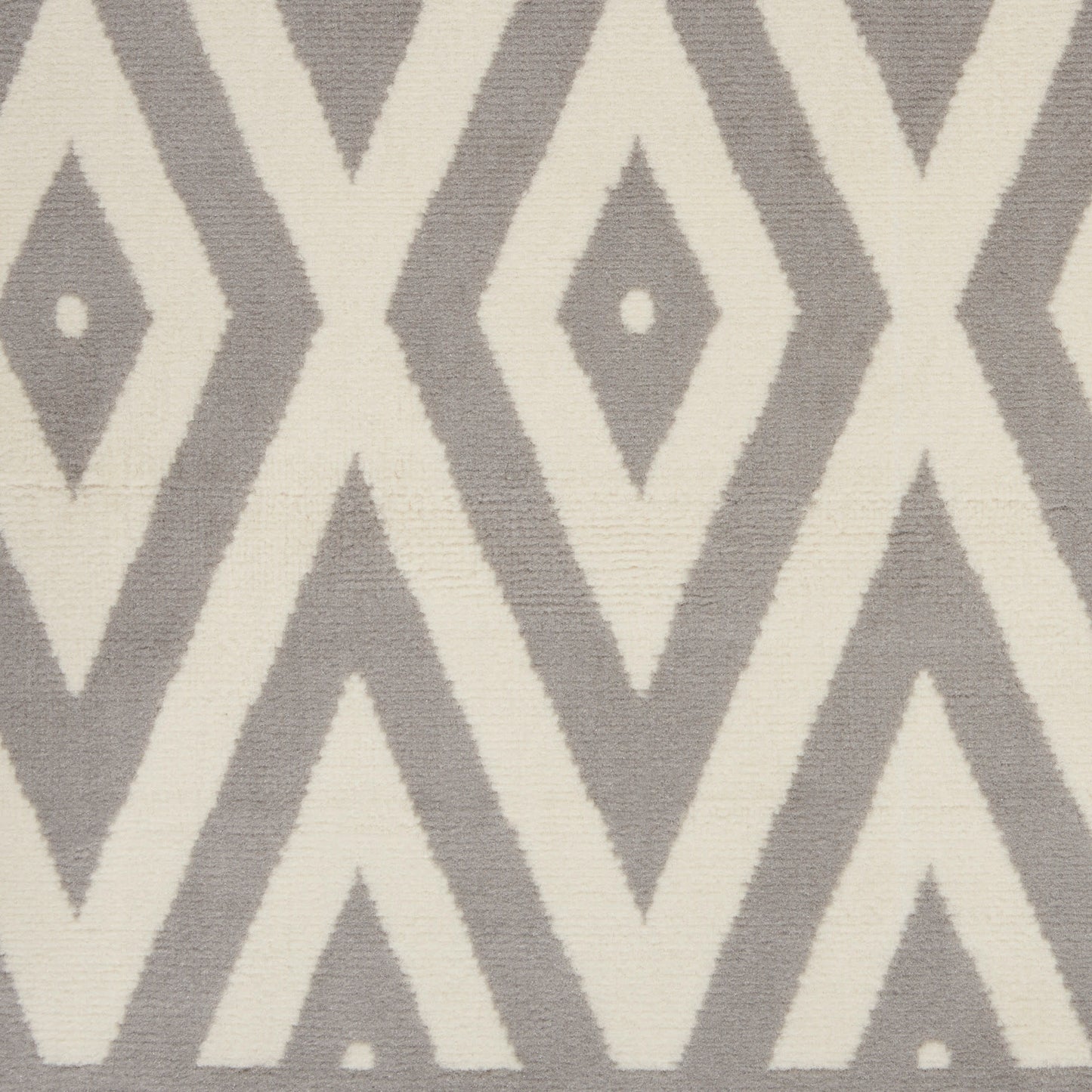 Nourison Home Grafix  White Grey  Contemporary