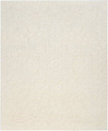 Nourison Home Blanco BLO01 Ivory Contemporary Hand Knotted Rug