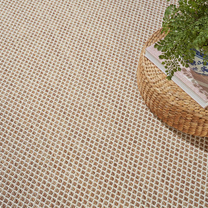 Nourison Home Courtyard  Jute Ivory  Contemporary