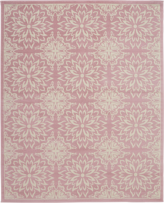Nourison Home Jubilant  Ivory Pink  Transitional