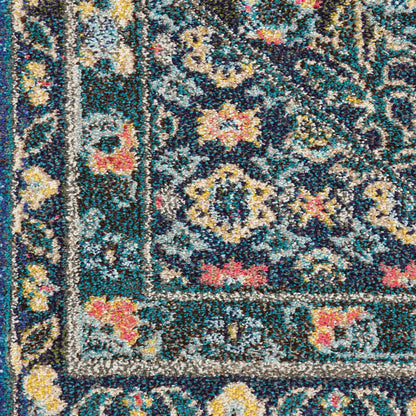 Nourison Home Passionate  Navy  Traditional