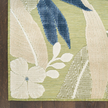 Nourison Home Suncoast  Green Blue  Contemporary