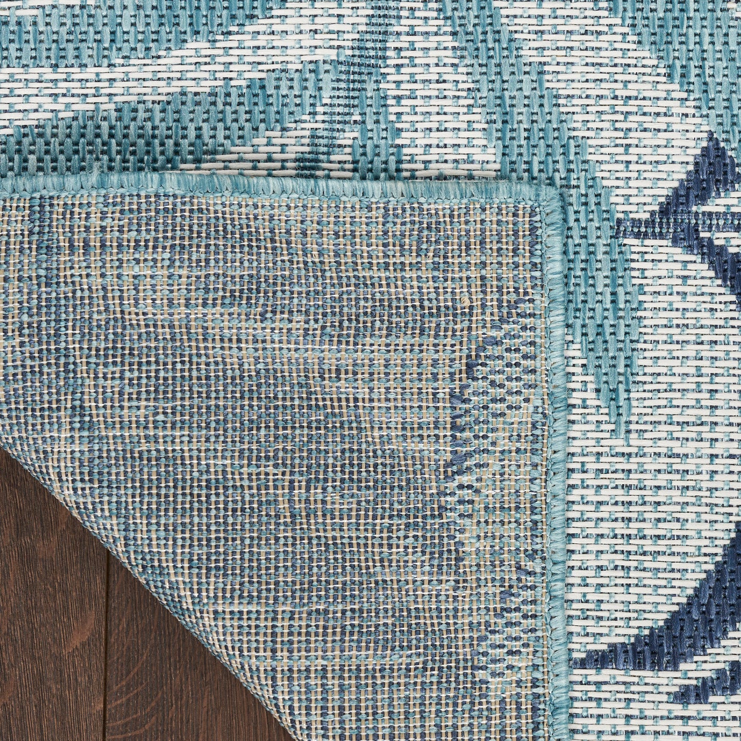 Nourison Home Garden Oasis  Blue  Contemporary