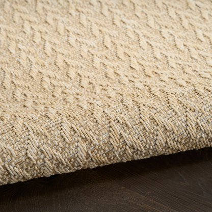Nourison Home Tulum  Cream  Contemporary