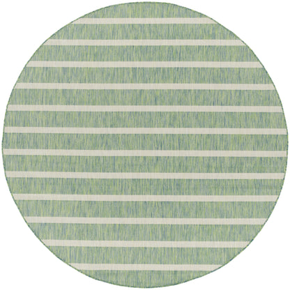 Nourison Home Positano POS03 Blue Green Ivory Contemporary Power-loomed Rug