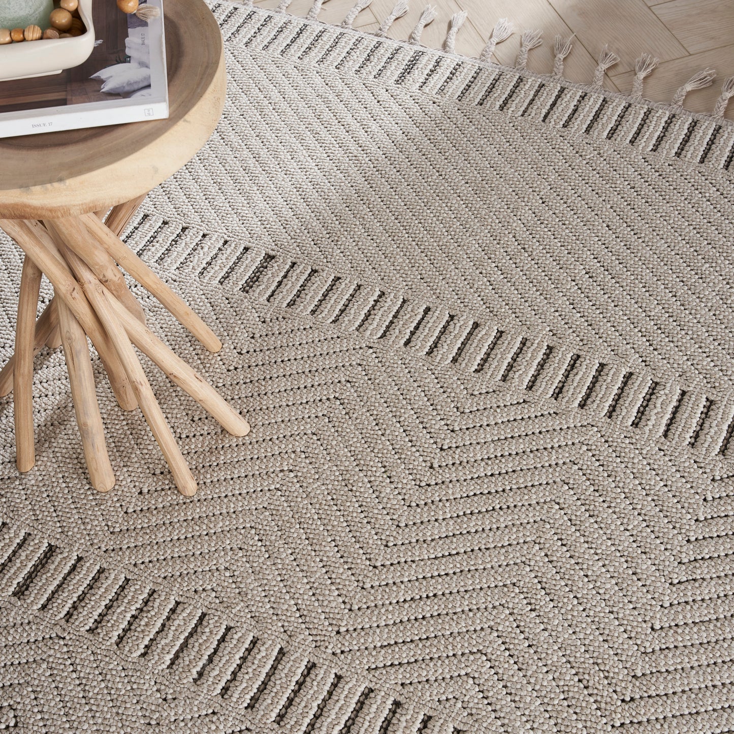 Nourison Home Paxton  Taupe  Contemporary