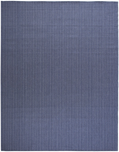 Nourison Home Horizon Indoor/Outdoor HOZ02 Navy Contemporary Power-loomed Rug