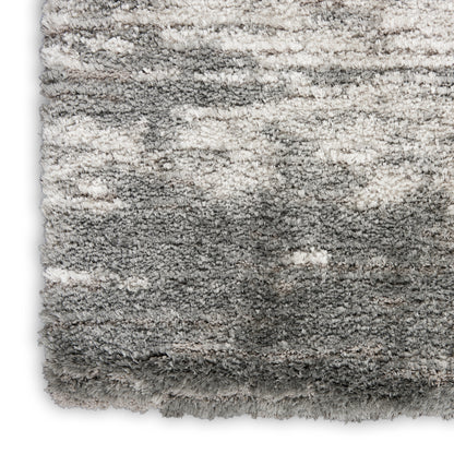 Nourison Home Dreamy Shag  Charcoal Ivory  Contemporary