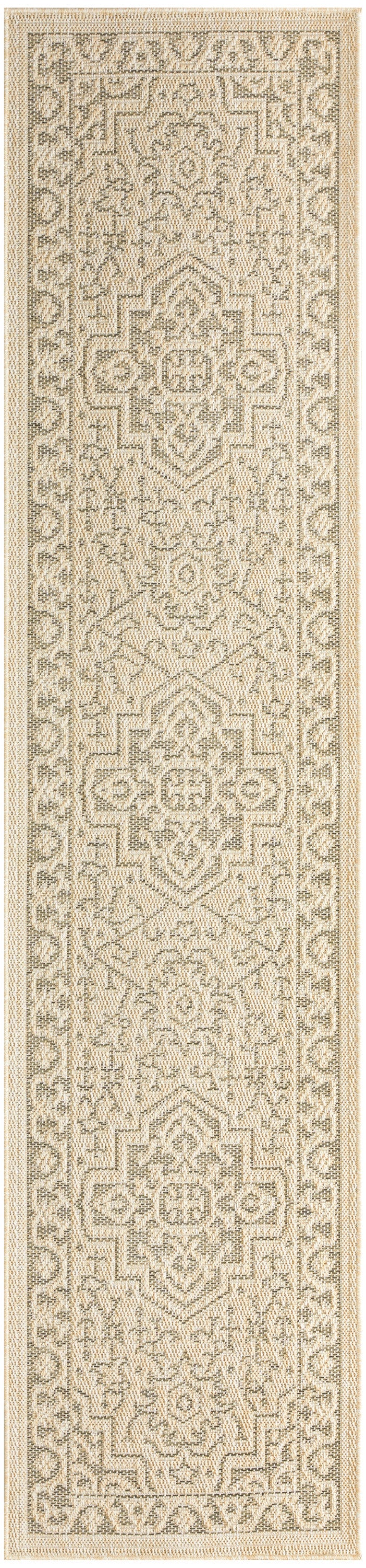 Nourison Home Tulum TLM05 Taupe Olive Contemporary Loom-woven Rug