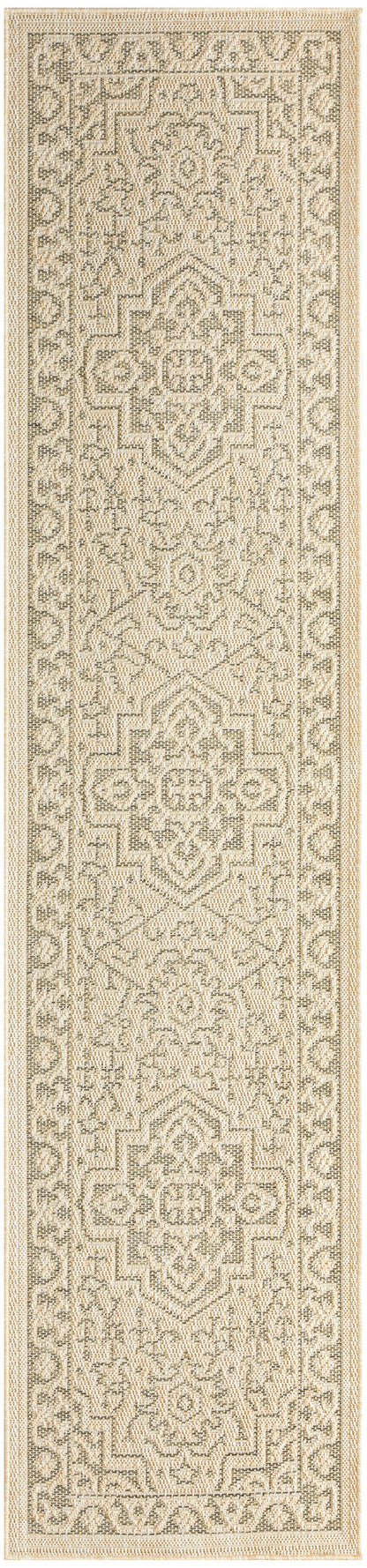 Nourison Home Tulum TLM05 Taupe Olive Contemporary Loom-woven Rug