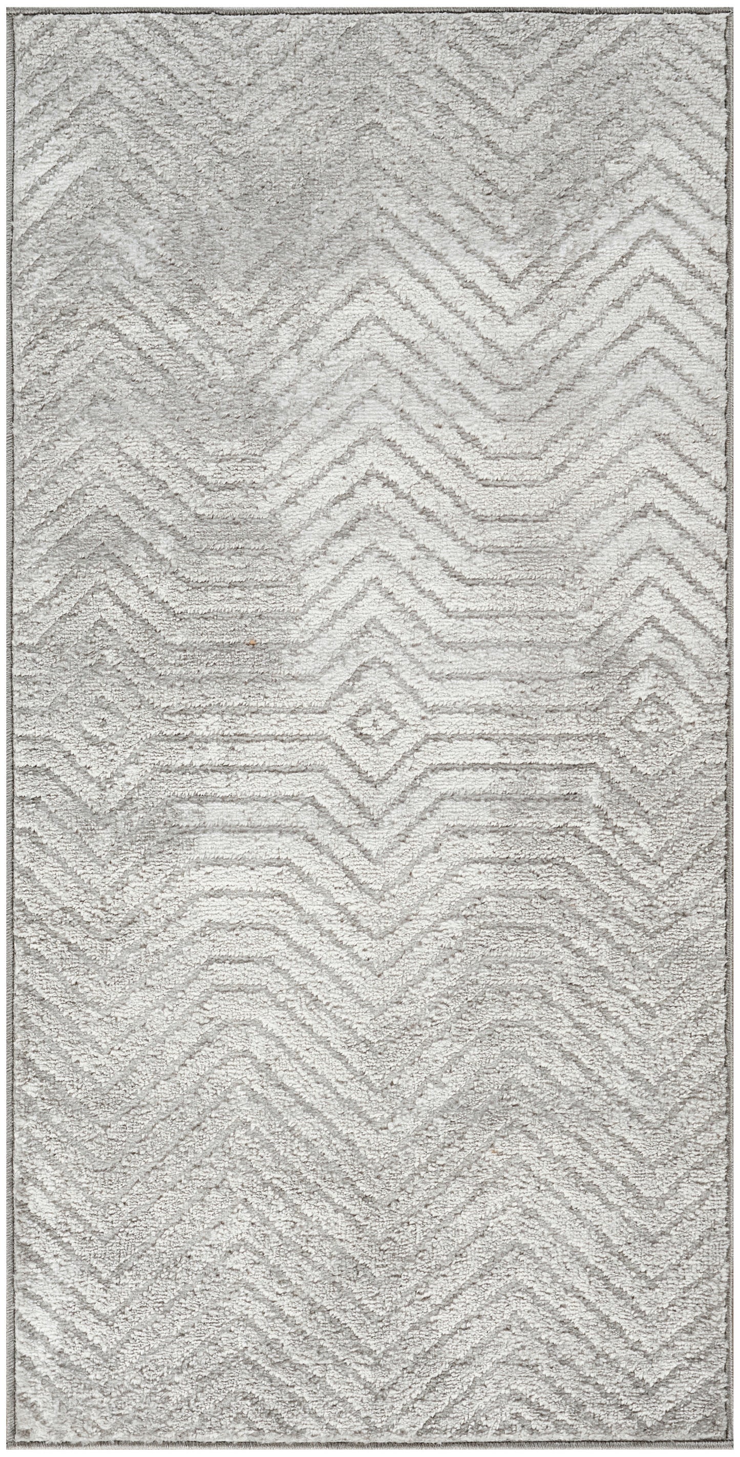 Nourison Home Dekor DEK04 Grey Traditional Machine Woven Rug