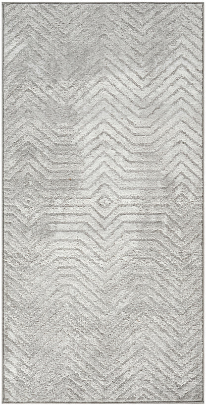 Nourison Home Dekor DEK04 Grey Traditional Machine Woven Rug