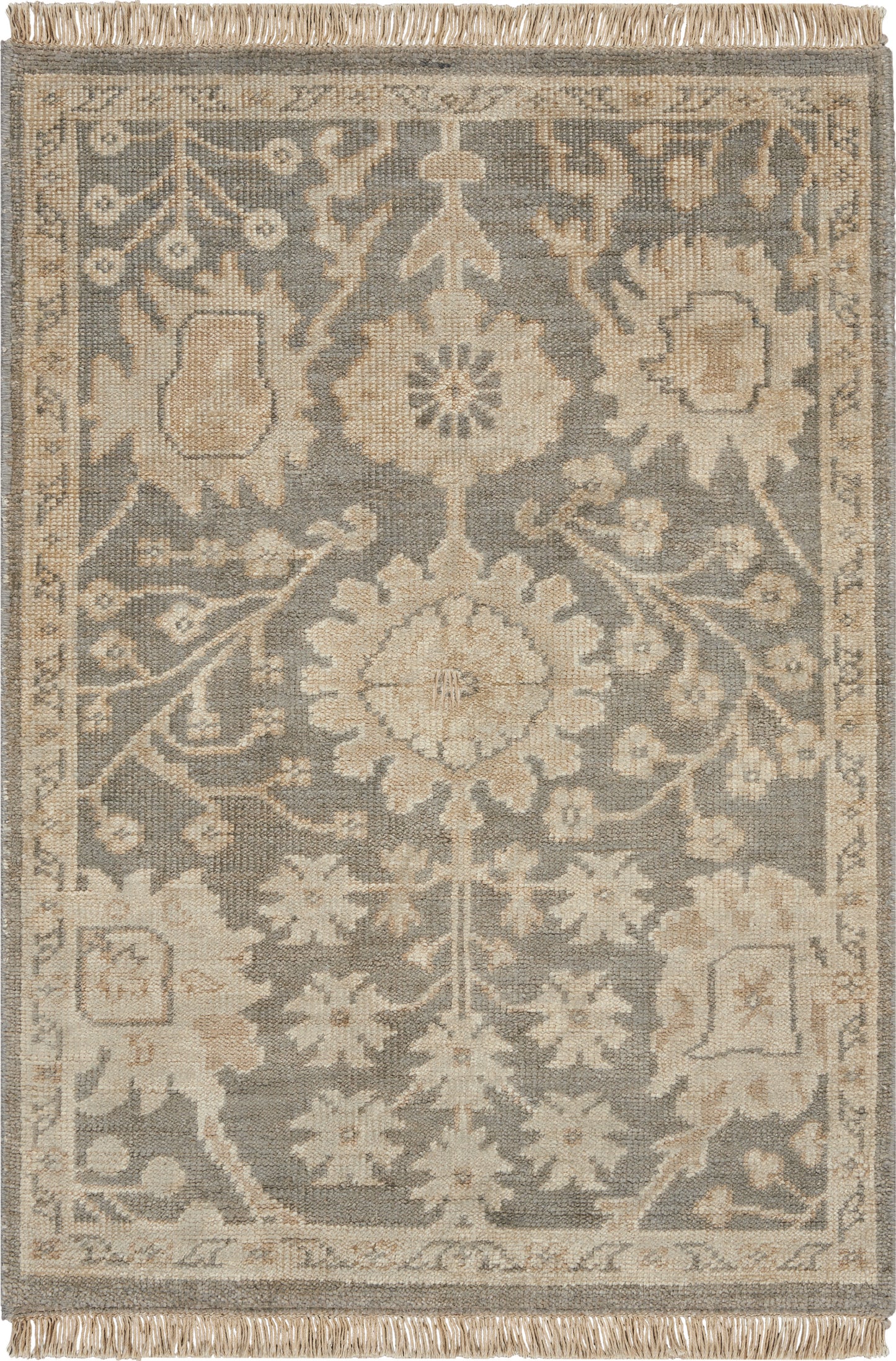 Nourison Home Aldora ALD08 Aubergine Traditional Hand Knotted Rug
