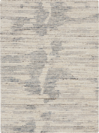 Nourison Home OCEAN OCP03 Ivory Slate Contemporary Knotted Rugs