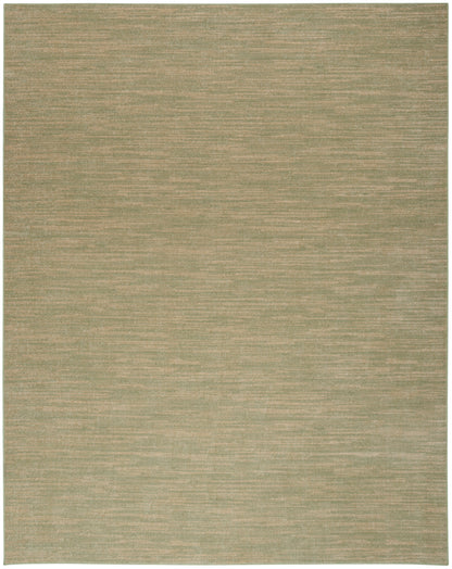 Nourison Home Nourison Essentials NRE01 Green Gold Contemporary Power-loomed Rug