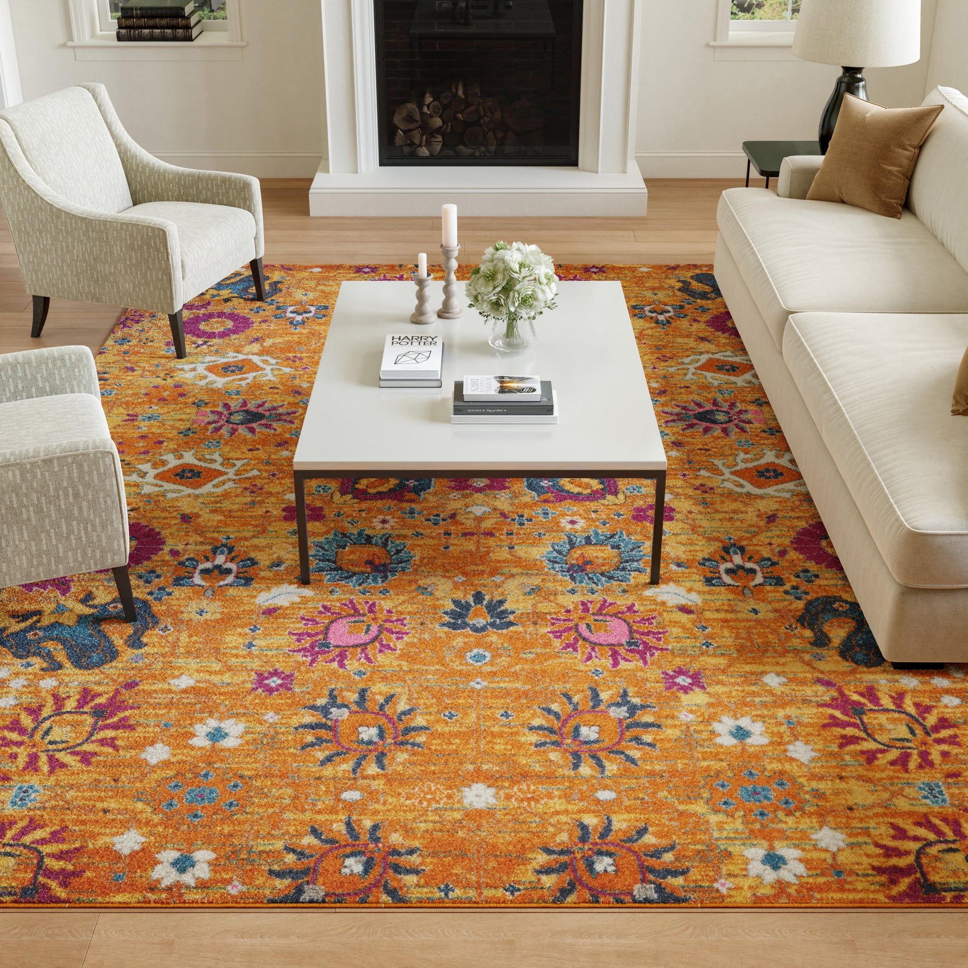 Nourison Home Passion  Sunburst  Transitional