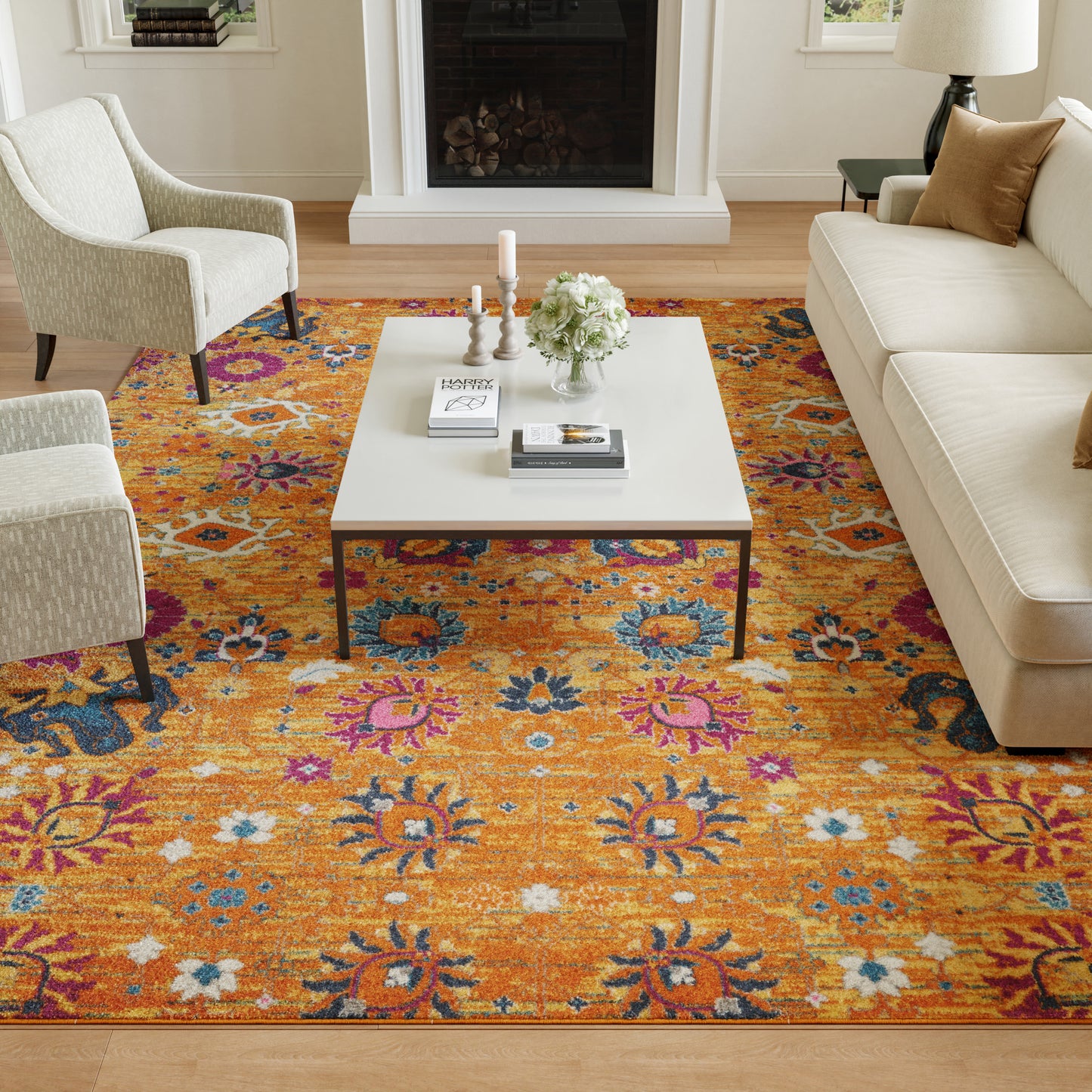 Nourison Home Passion  Sunburst  Transitional