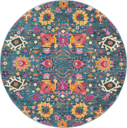Nourison Home Passion PSN01 Denim Transitional Power-loomed Rugs