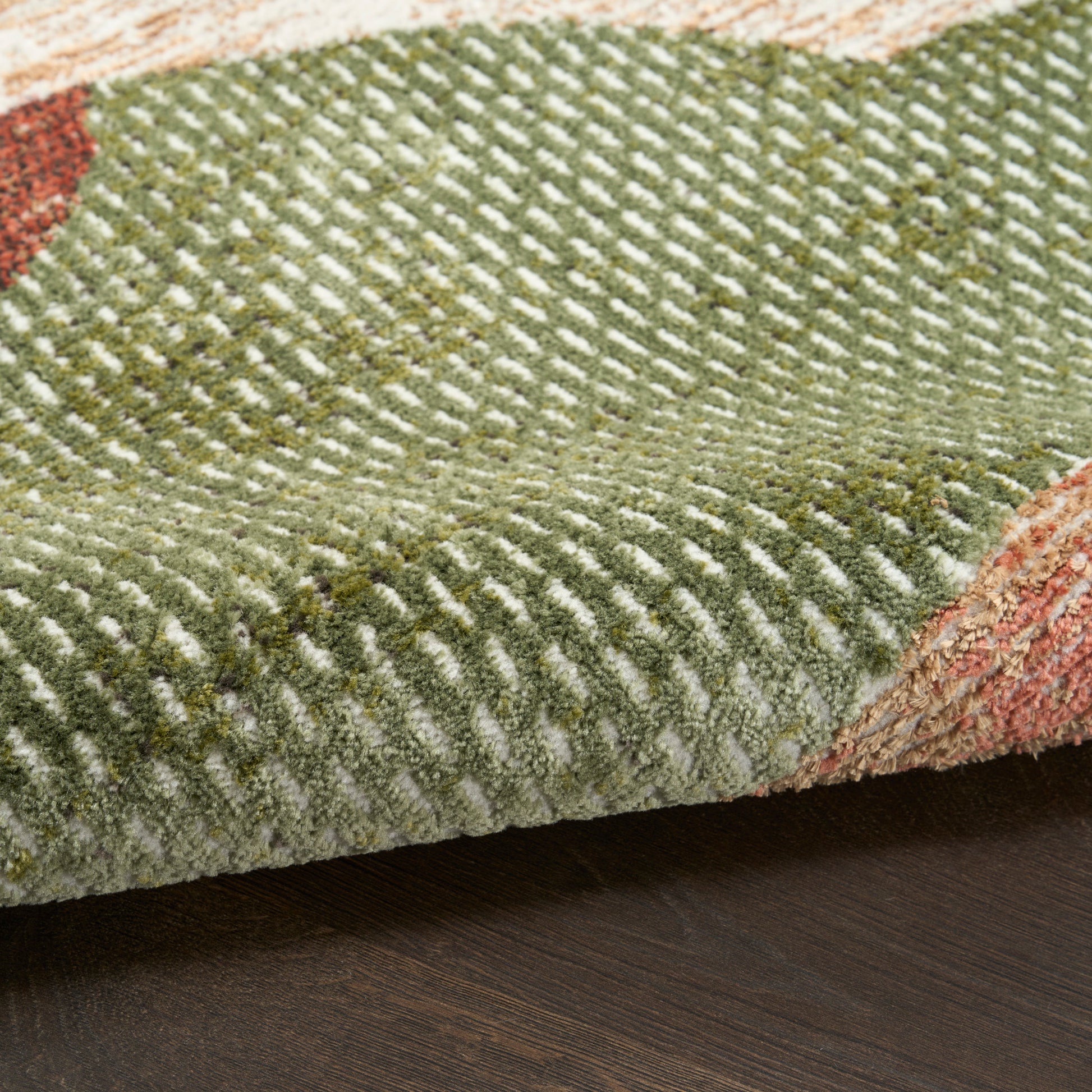 Nourison Home Nordic  Beige Multi  Contemporary