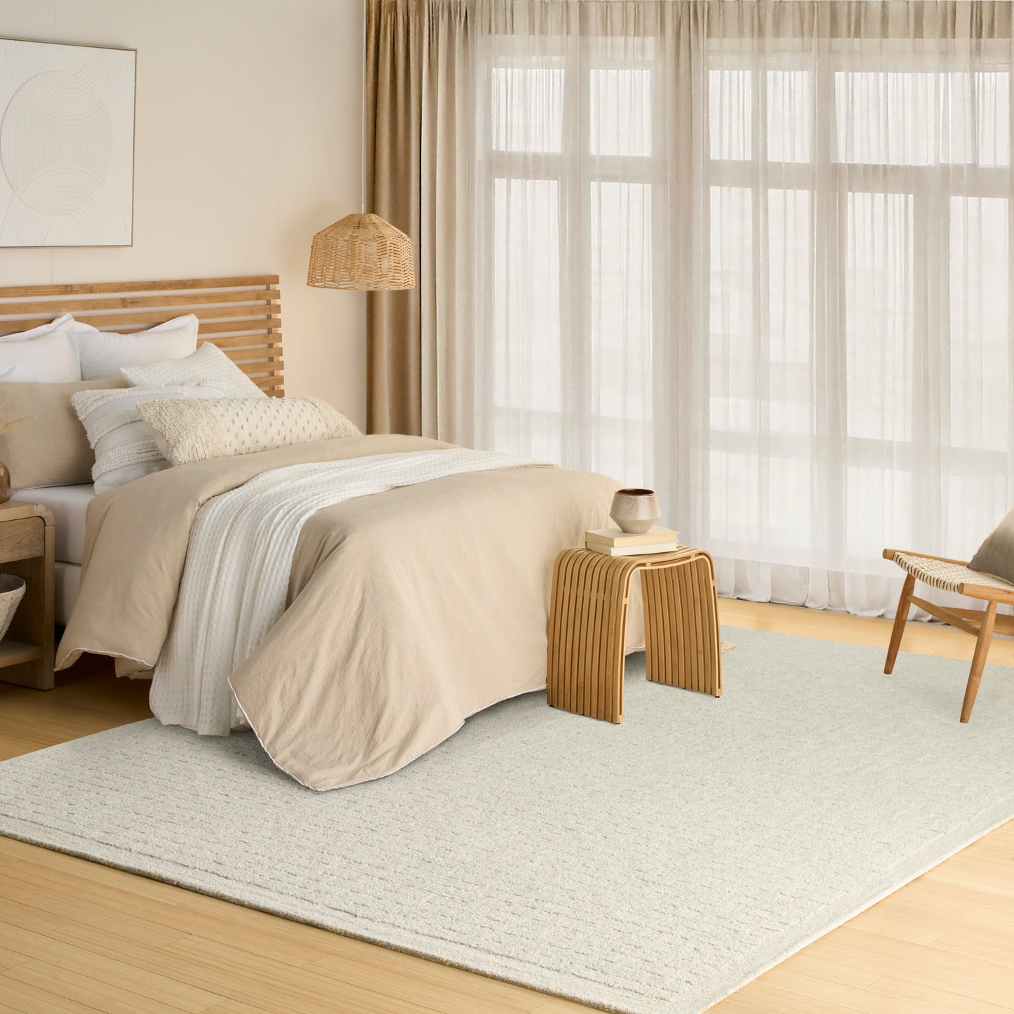 DKNY Pure Grids  Light Blue  Contemporary