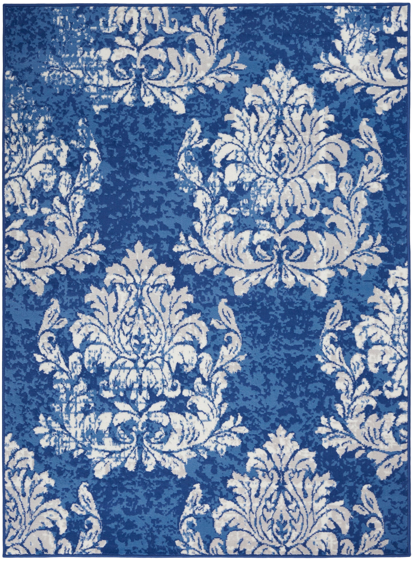 Nourison Home Whimsicle WHS11 Navy Ivory Contemporary Power-loomed Rug
