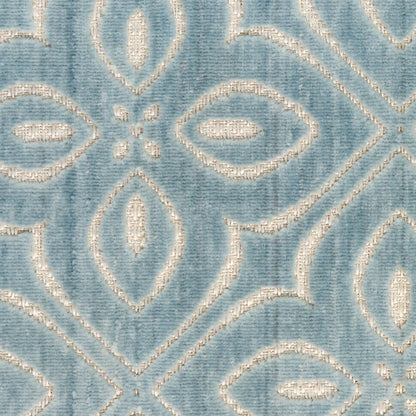 Nourison Home Washable Charm  Blue Ivory  Contemporary