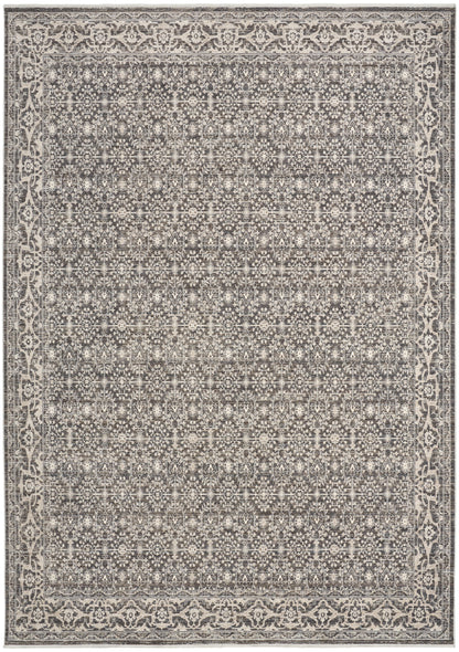 Nourison Home Shadows SHW04 Charcoal Ivory Traditional Loom-woven Rug