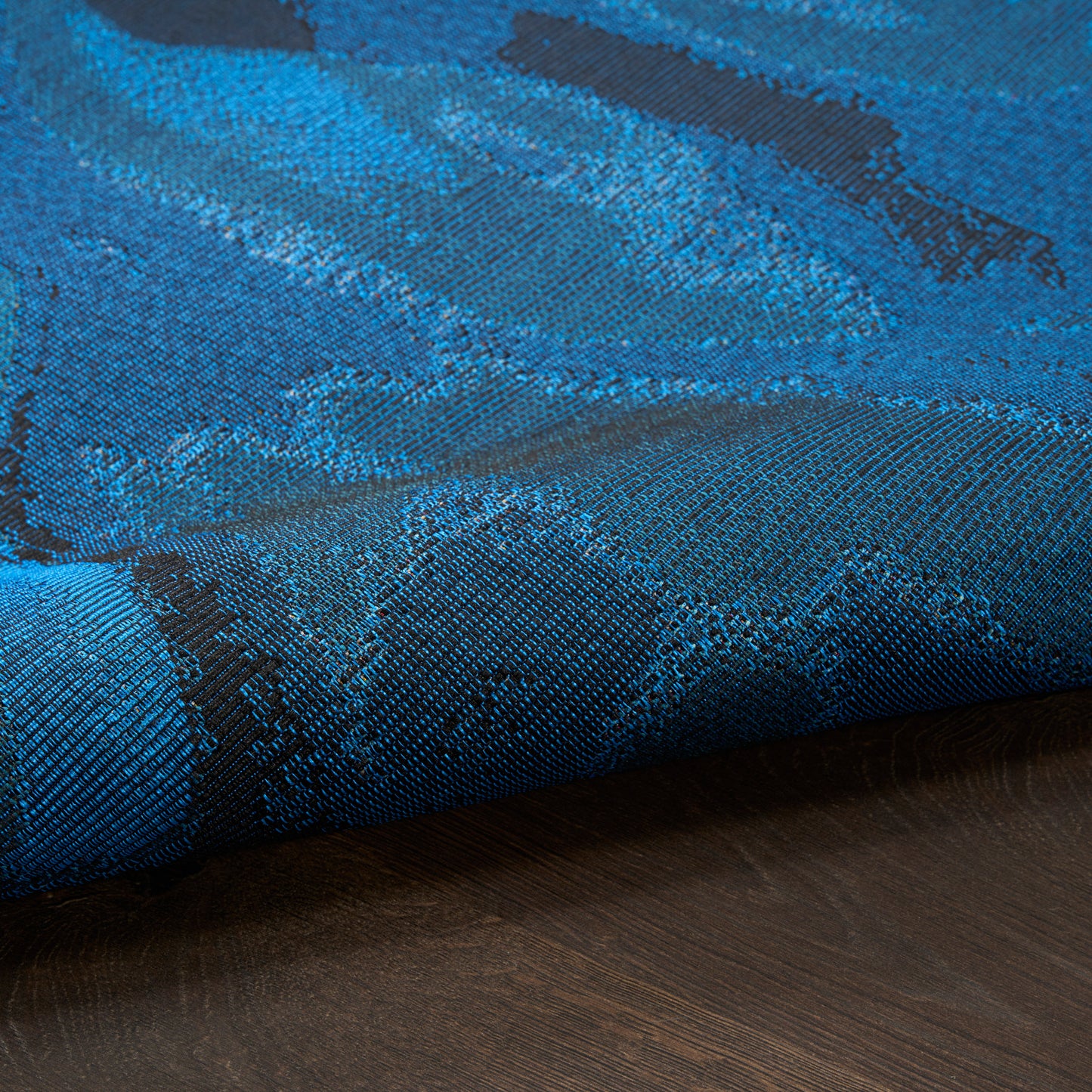 Nourison Home Color Splash  Blue Ivory  Contemporary