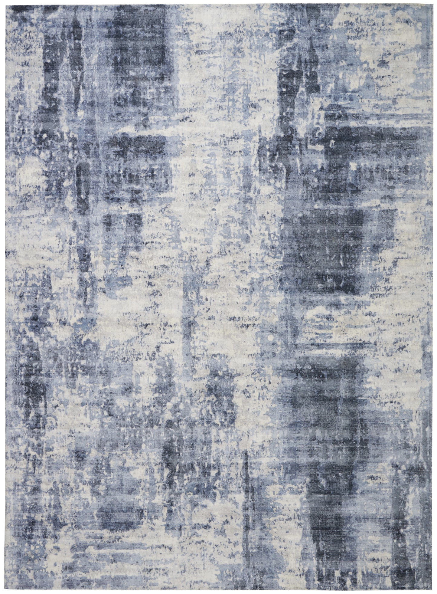 Nourison Home Safari Dreams KI372 Blue Contemporary Loomed Rug