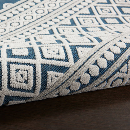 Nourison Home Key Largo  Blue  Transitional