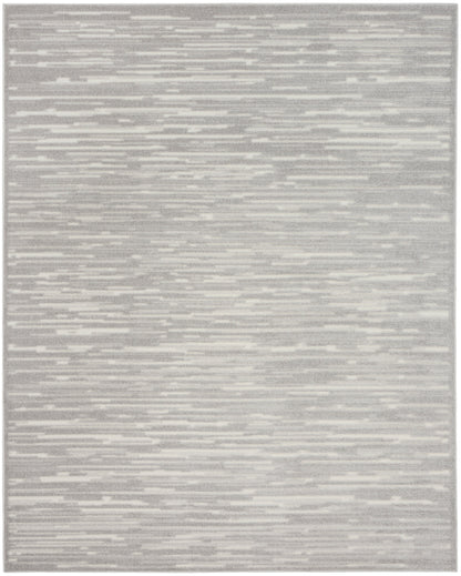 Nourison Home Care Free  Light Grey  Contemporary