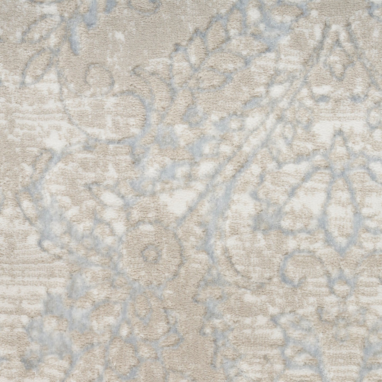 Nourison Home Sparkle  Beige Grey  Contemporary