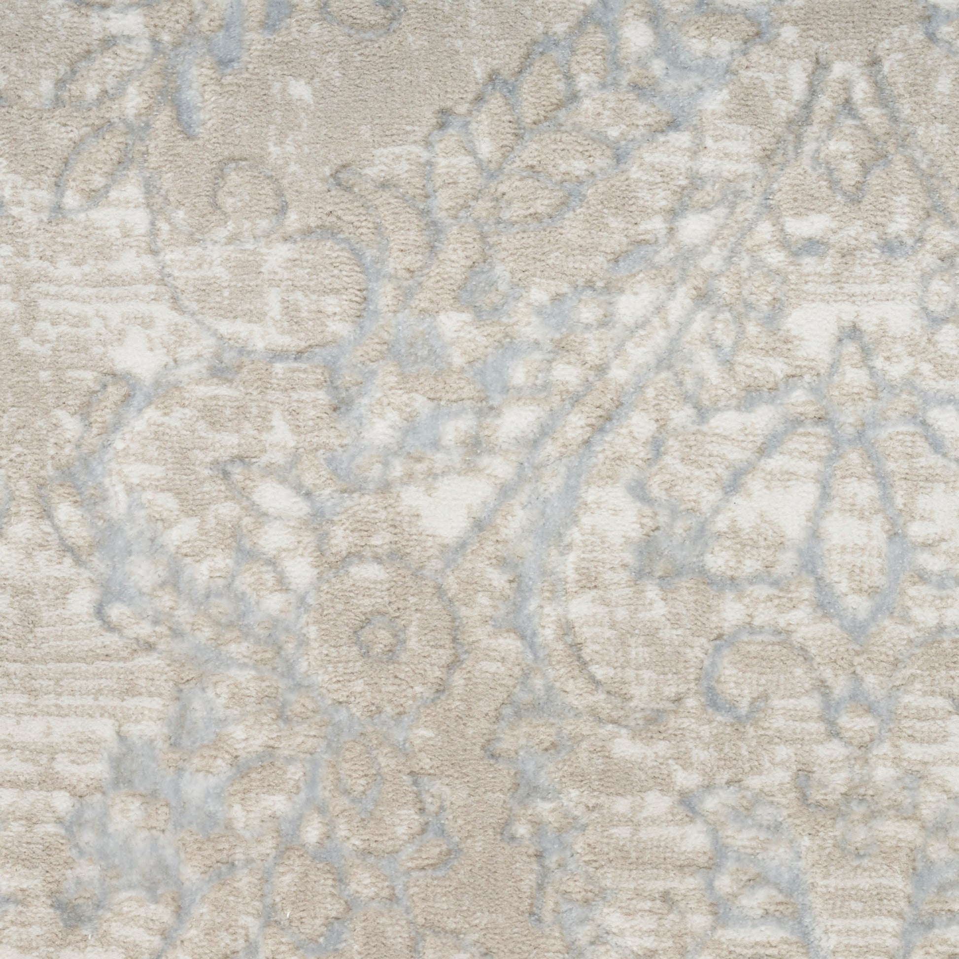 Nourison Home Sparkle  Beige Grey  Contemporary