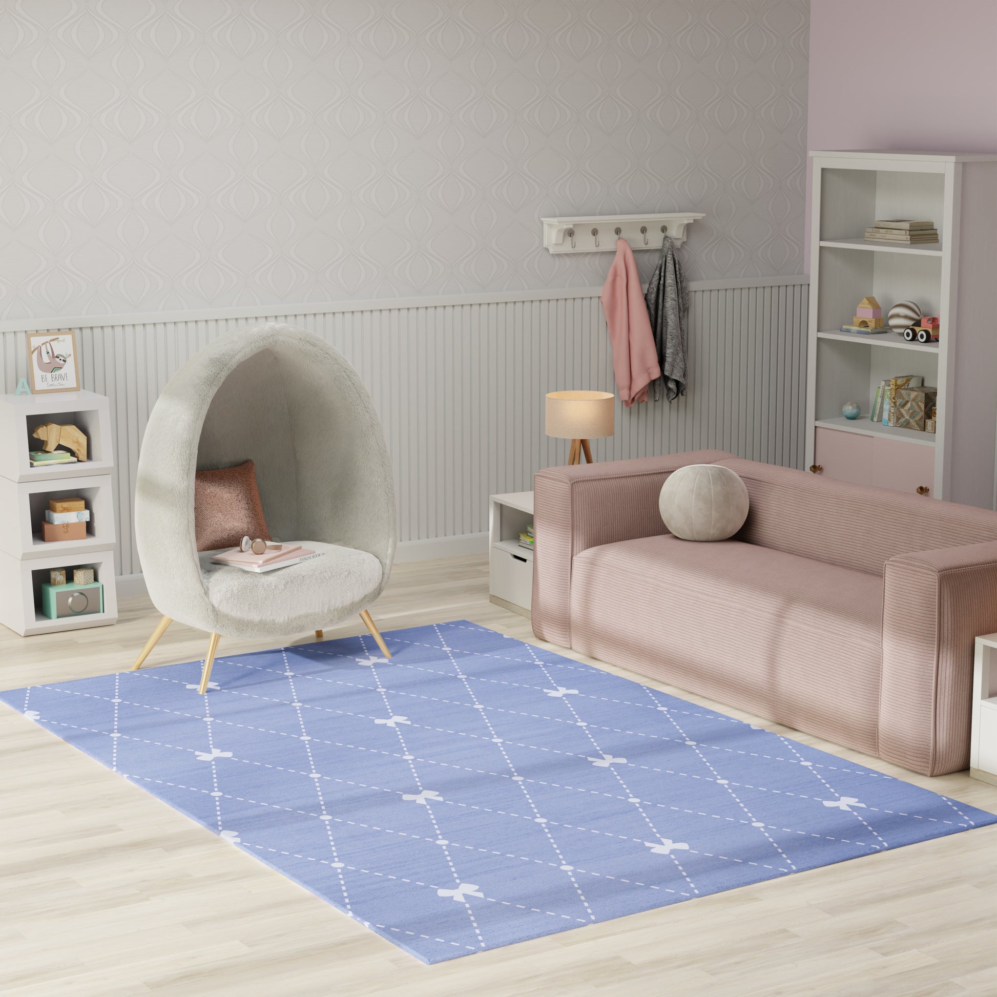 Nourison Home Imagination  Blue  Contemporary