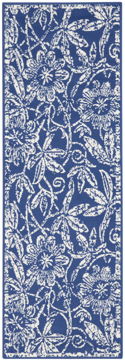 Nourison Home Whimsicle WHS05 Navy Contemporary Power-loomed Rug