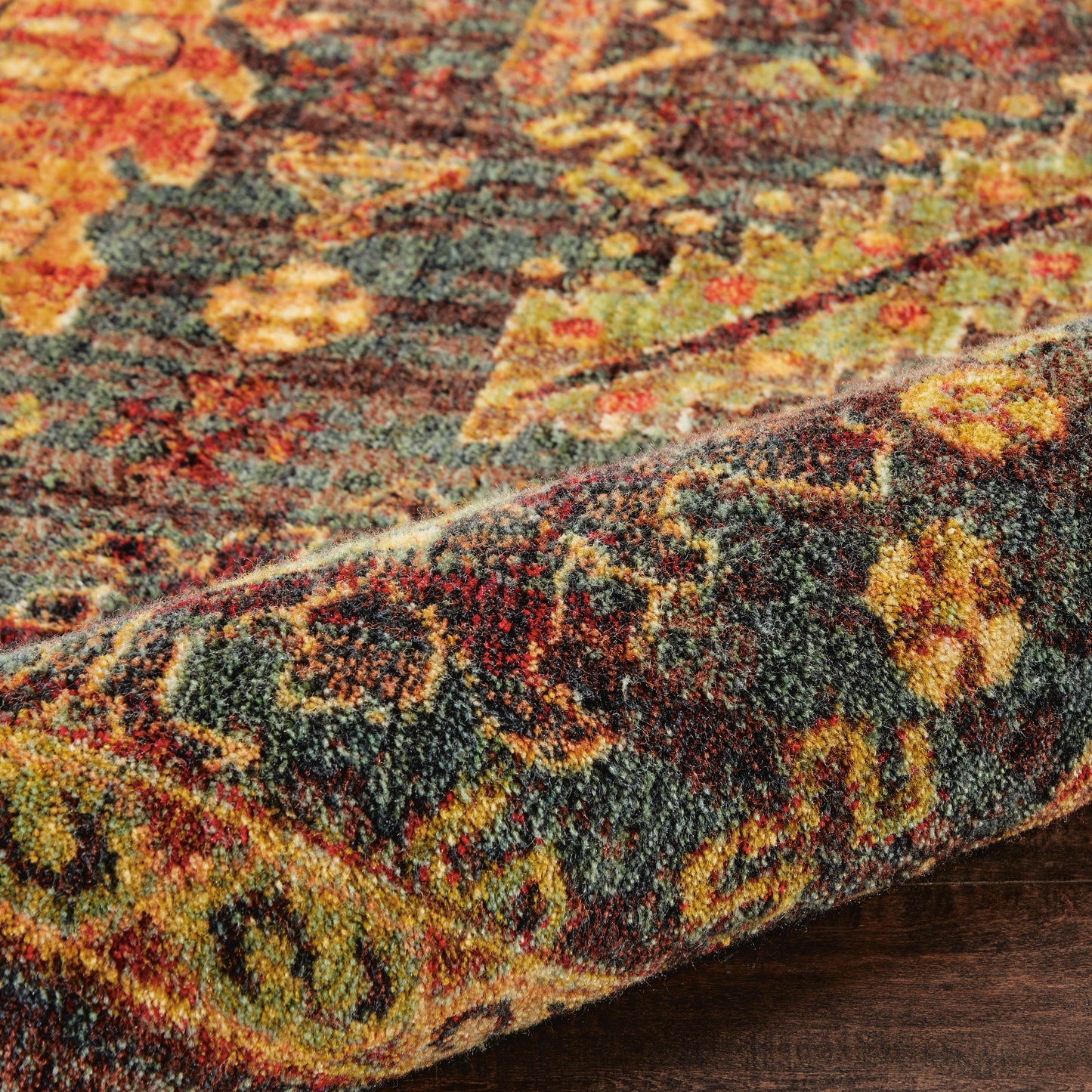 Nourison Home Jewel  Denim  Traditional