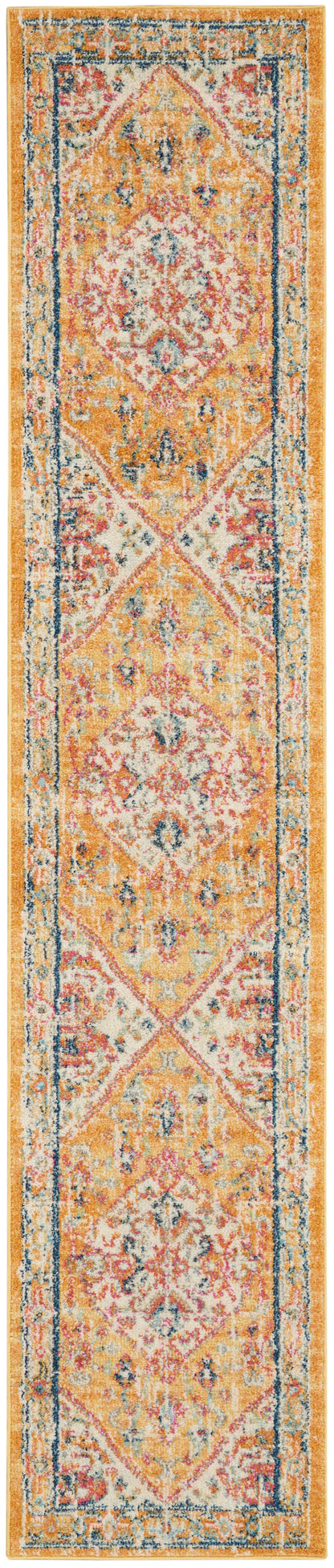 Nourison Home Passion PSN23 Ivory Yellow Transitional Power-loomed Rugs