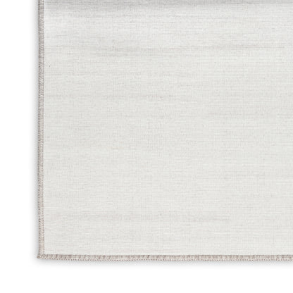 Nourison Home Washable Essentials  Ivory Grey  Contemporary
