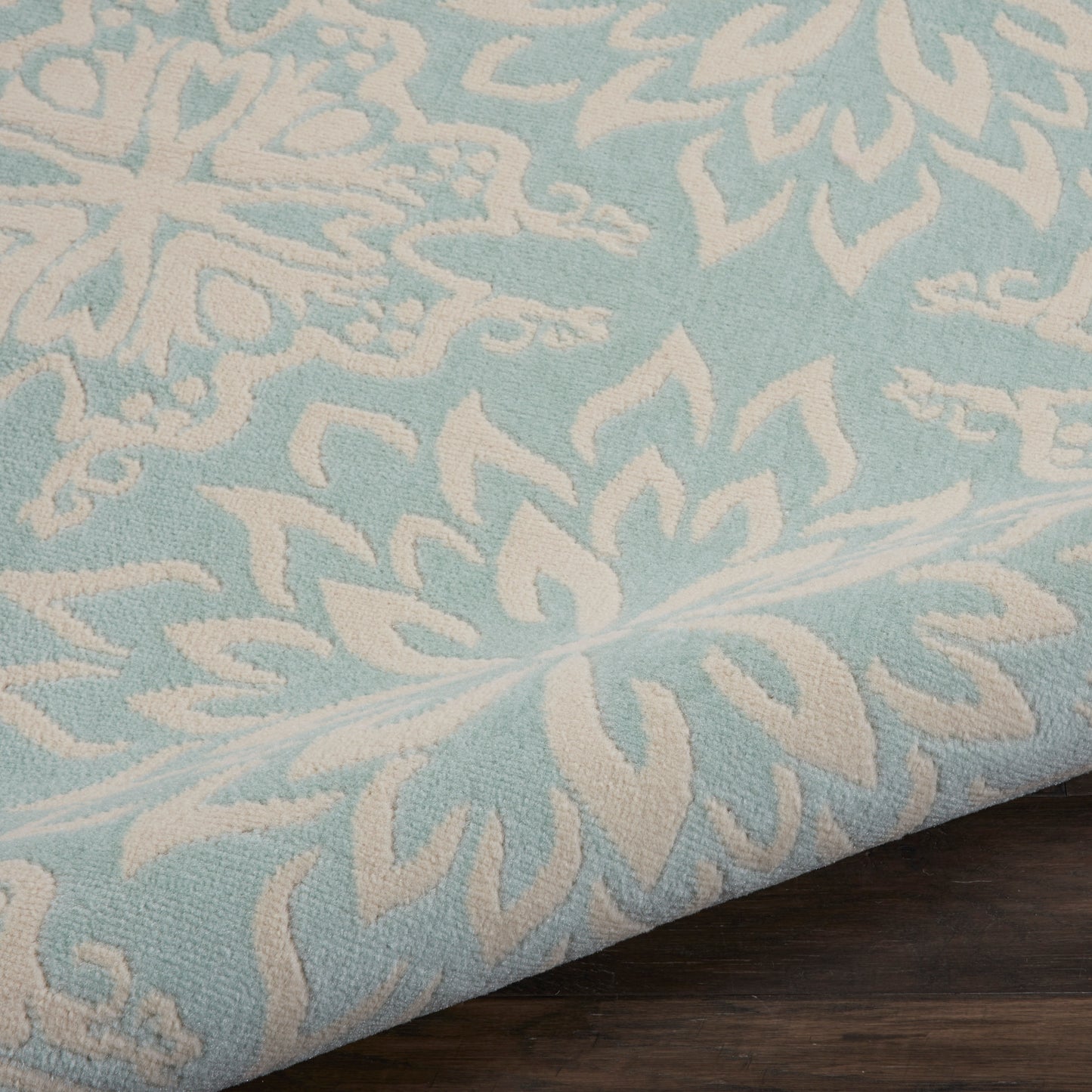 Nourison Home Jubilant  Ivory Green  Transitional