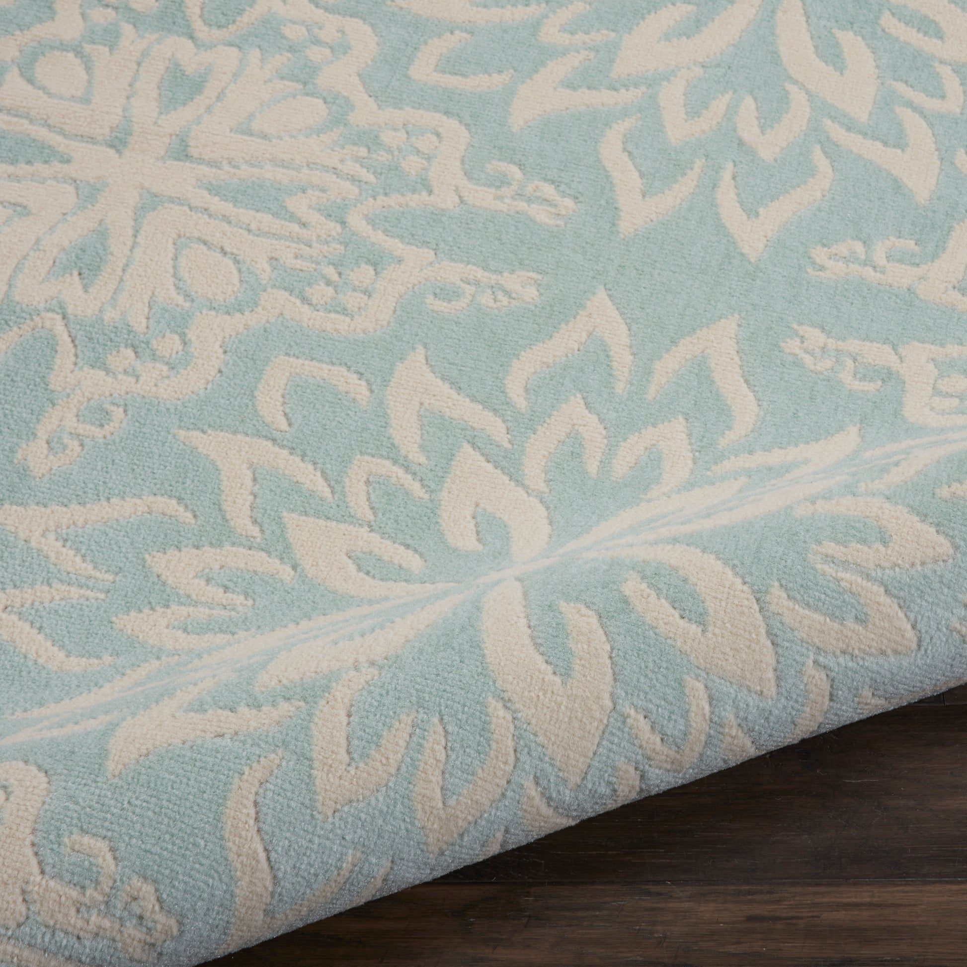 Nourison Home Jubilant  Ivory Green  Transitional