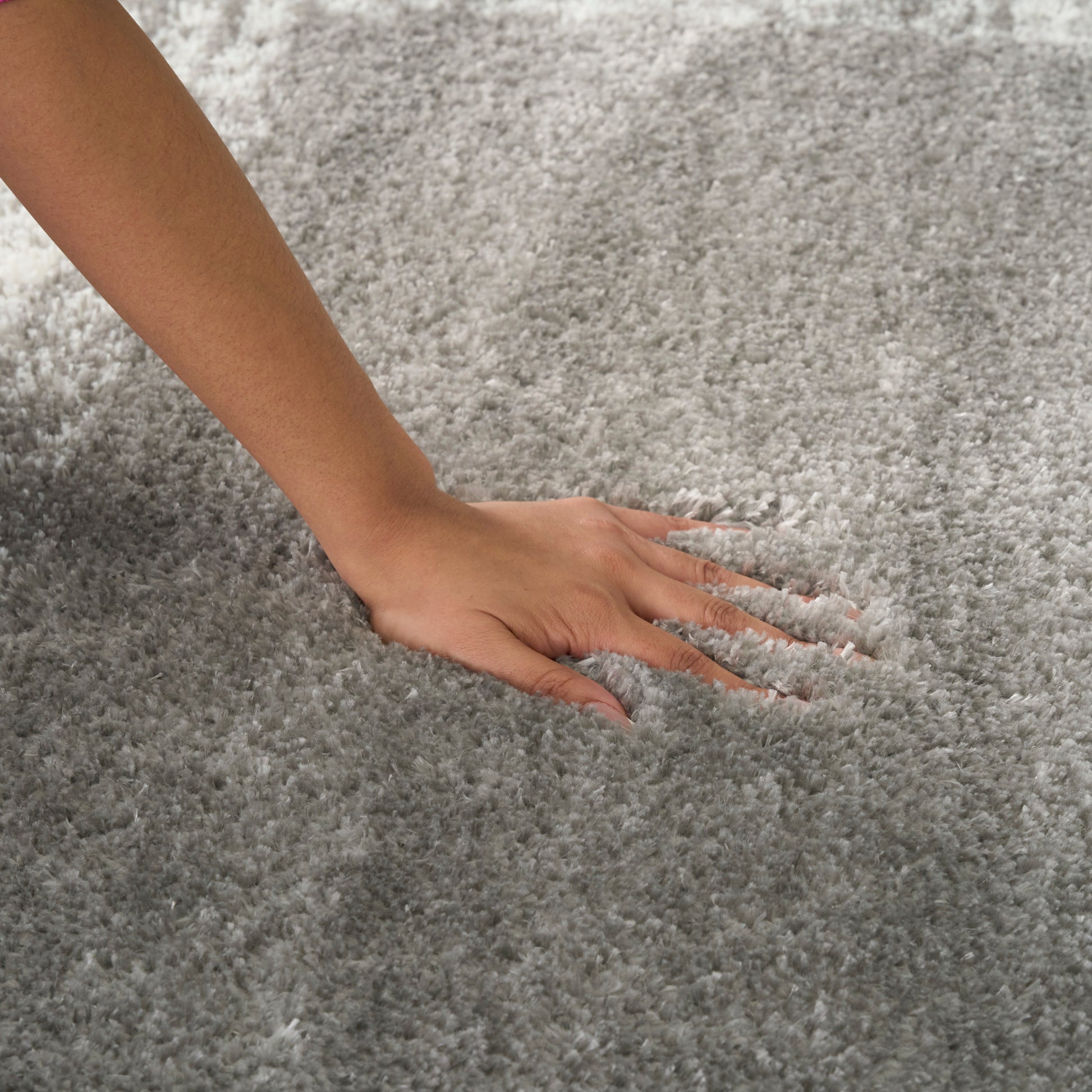 Nourison Home Pacific Shag  Grey  Contemporary