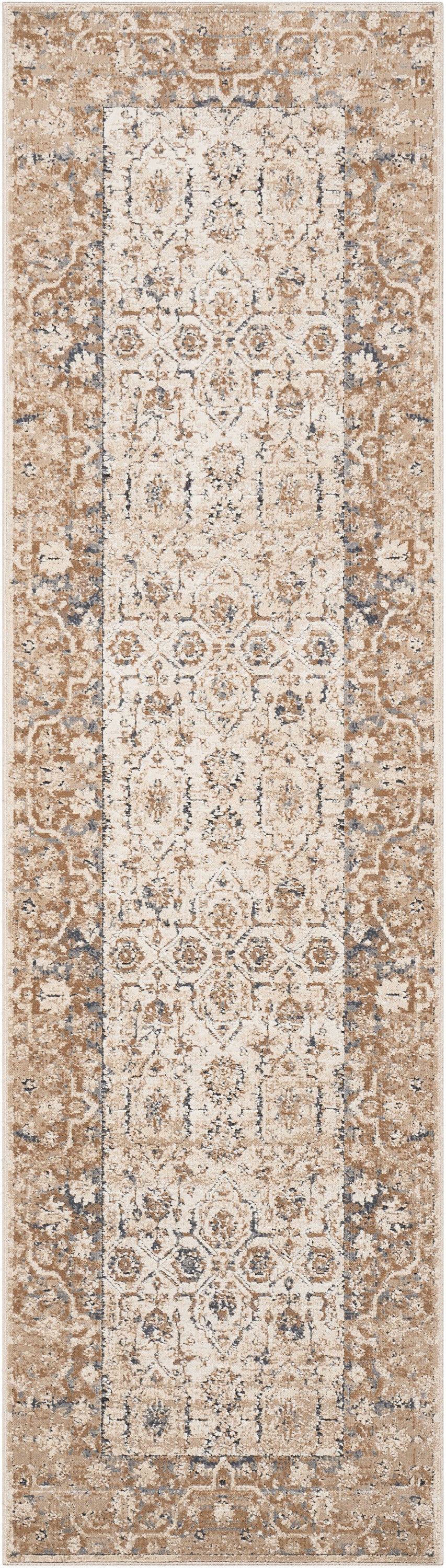Nourison Home Malta MAI04 Taupe Traditional Power-loomed Rug