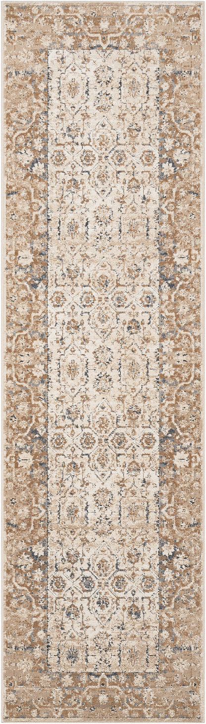 Nourison Home Malta MAI04 Taupe Traditional Power-loomed Rug