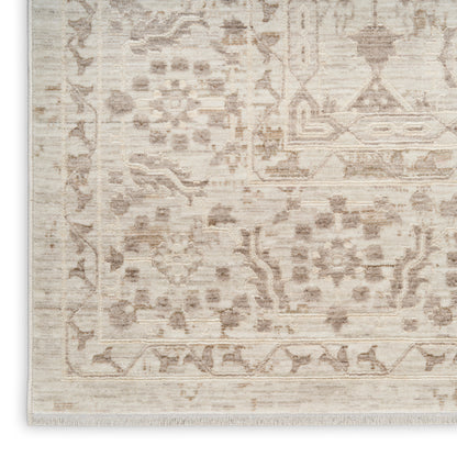 Nourison Home Shadows  Ivory Grey  Traditional