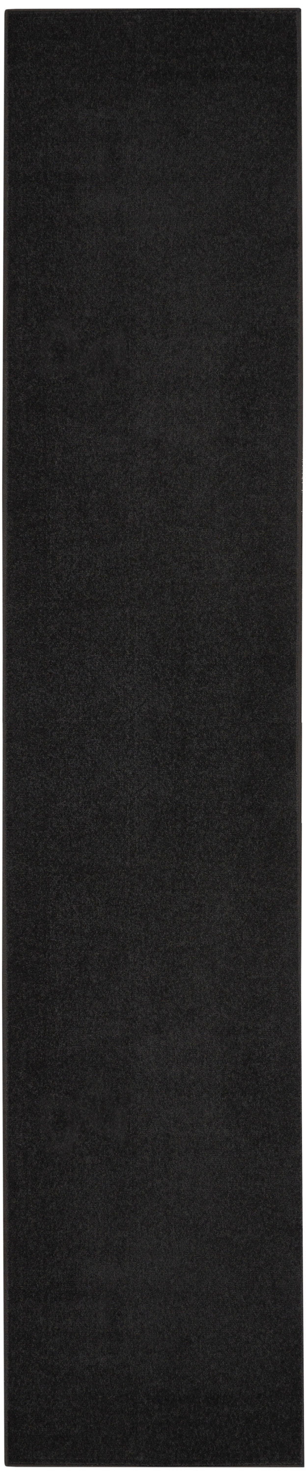 Nourison Home Nourison Essentials NRE01 Black Contemporary Power-loomed Rug