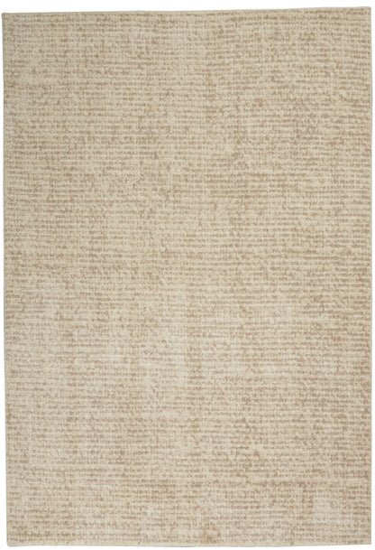 Calvin Klein Etched CK71 Ivory Beige Contemporary Power-loomed Rug