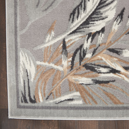 Nourison Home Seaside  Grey  Contemporary